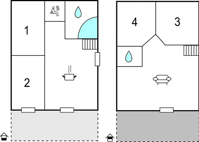 Gorgeous In With Sauna Semesterbostad